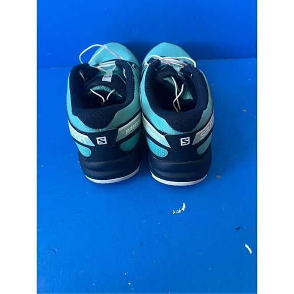 Salomon Shoes 6 Blue Speedcross 4 Trail Running Sneakers - Picture 6 of 6